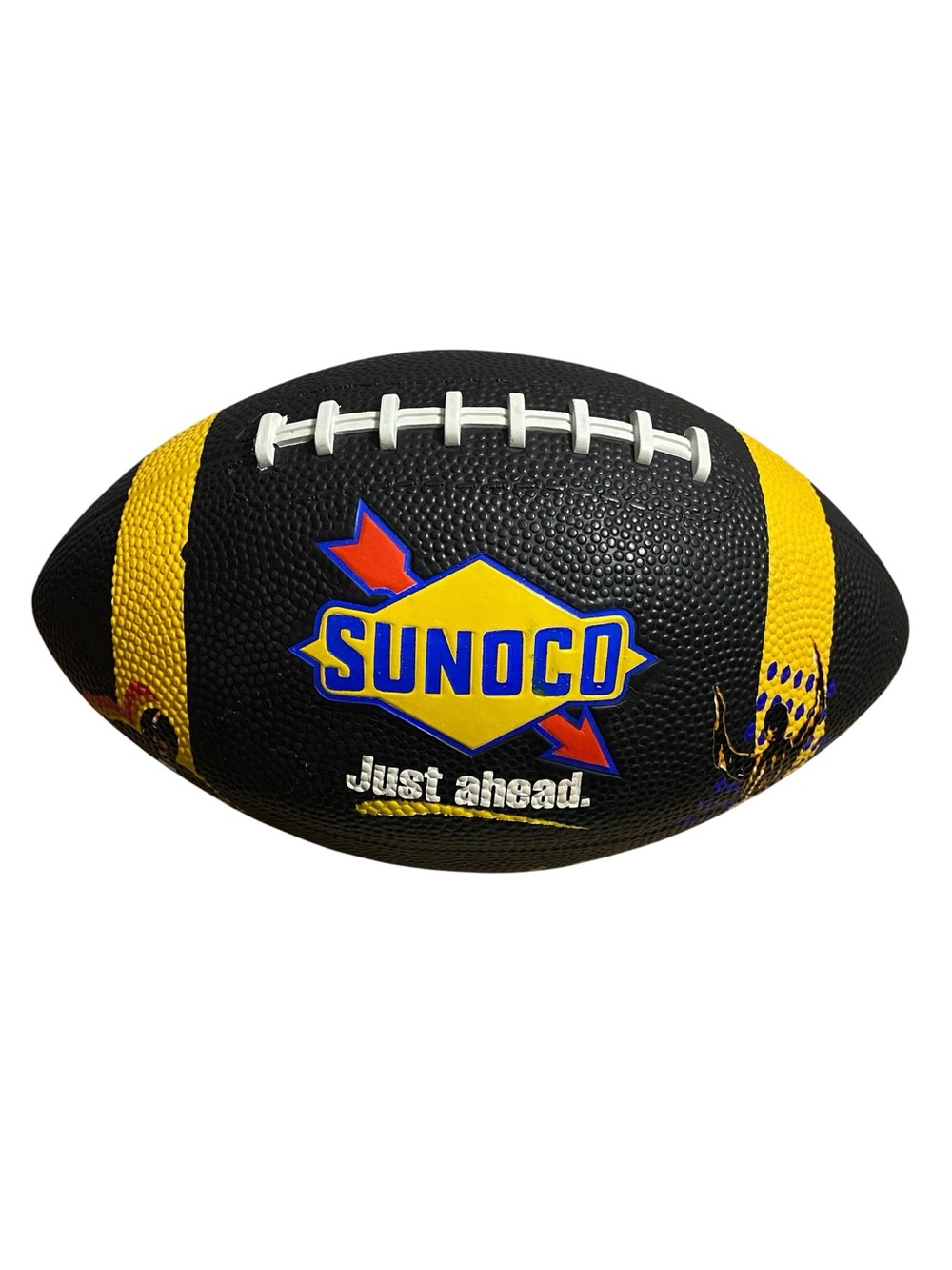 Vintage 1990's Iconic "Sunoco Just Ahead" Collector Sports Piece Football